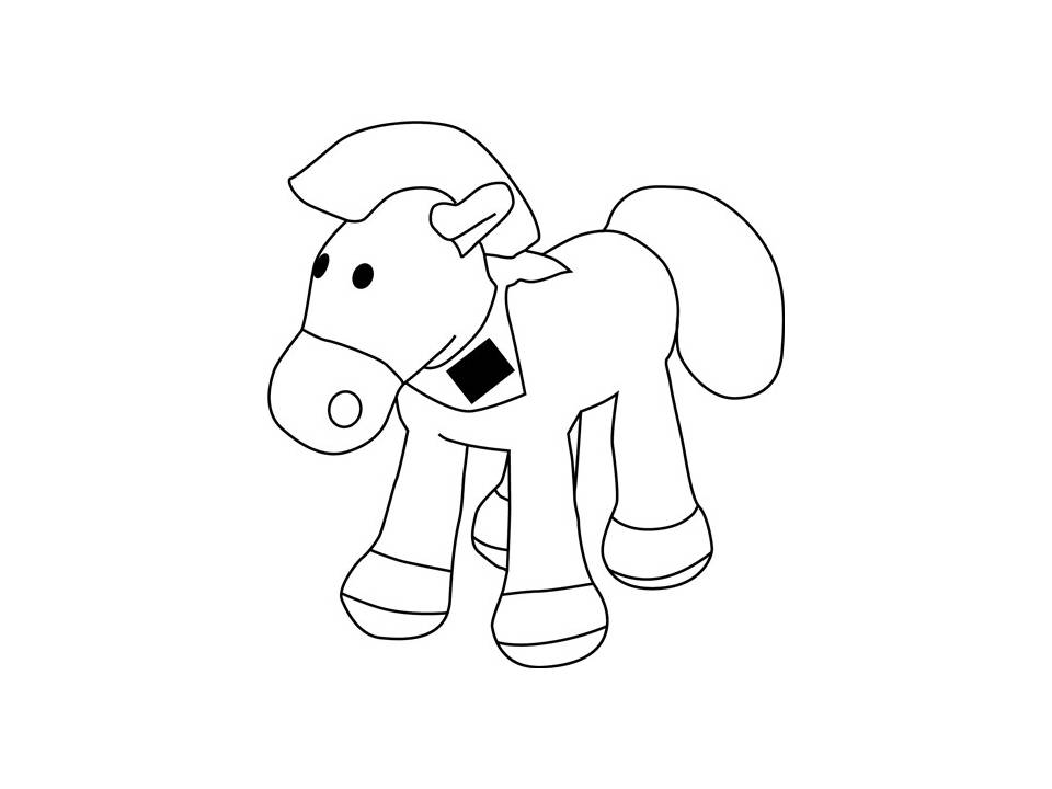 Plush horse 2
