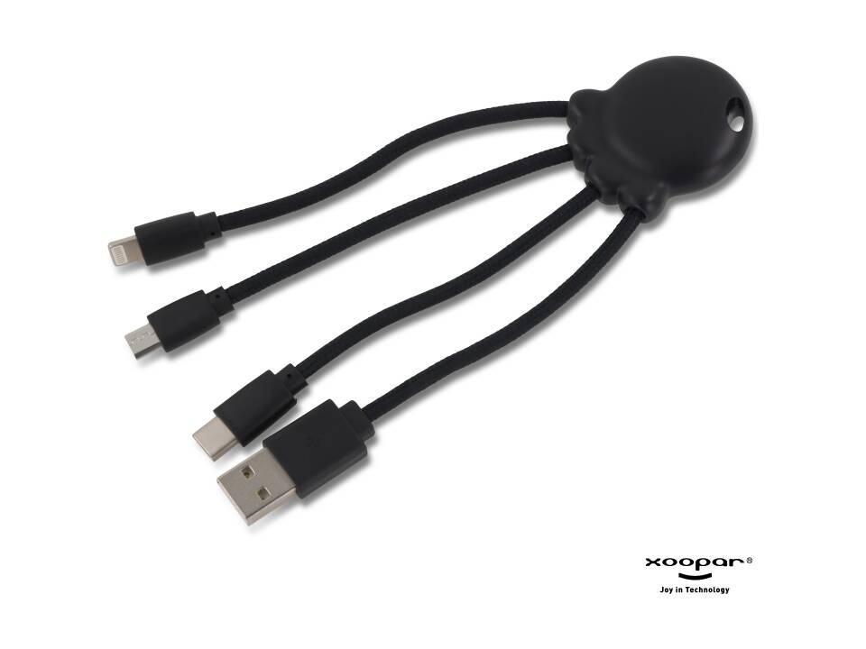 Octopus Eco cable USB, Type C, Micro-USB, Lightning 45