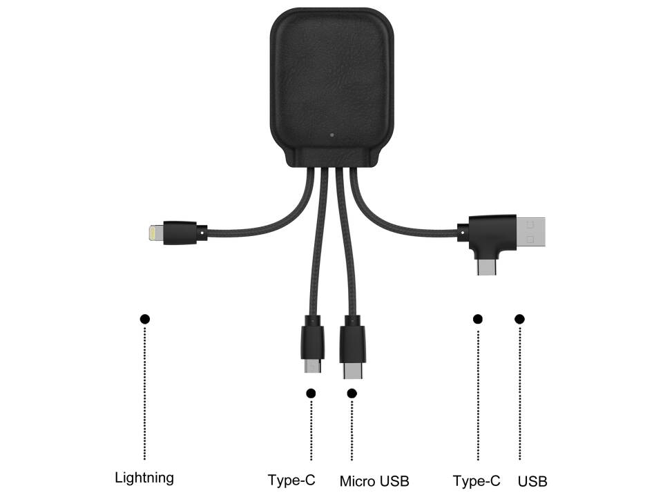 4001 | Xoopar Iné Gamma Charging cable with NFC and 3.000mAh Powerbank 2
