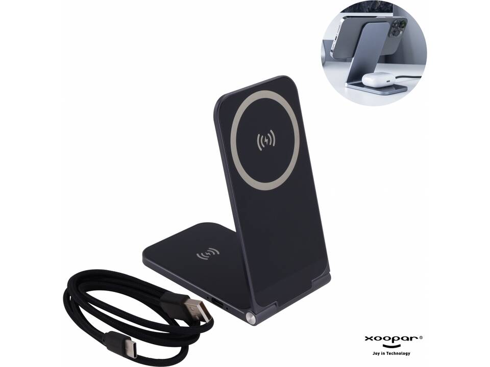 2255 | Xoopar "Zero 2 in 1" Wireless Charger