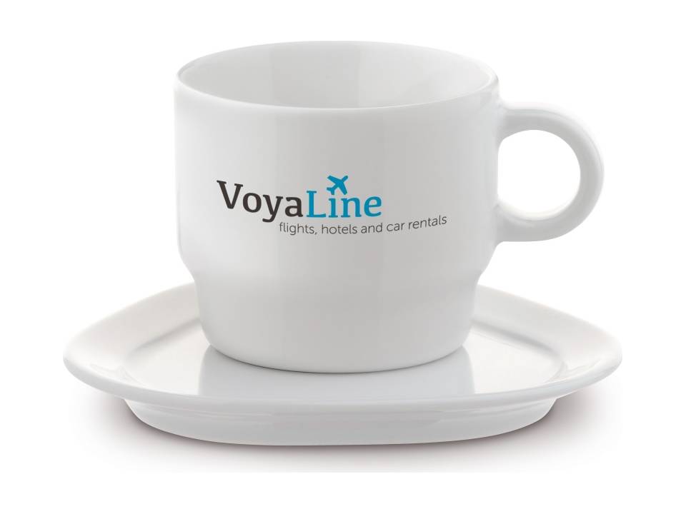 Small Stackable Cup & Saucer Satellite Triangle 2