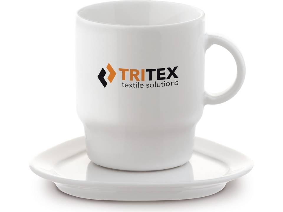 Stackable Cup & Saucer Satellite Triangle 2