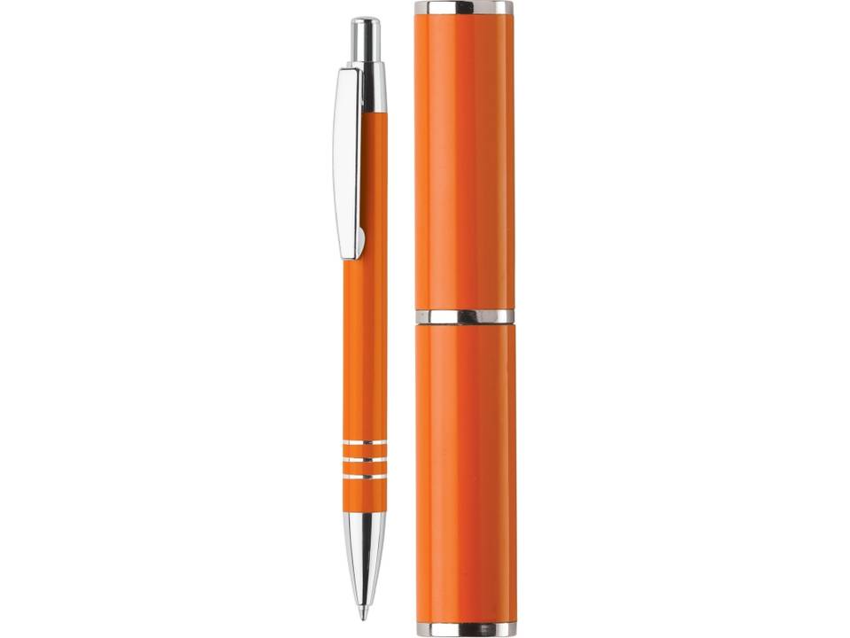 Ballpoint pen in a tube 12