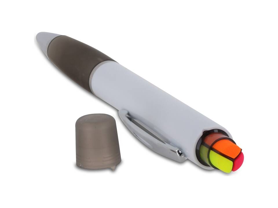 Ball pen Hawaii with tri-colour highlighter 7