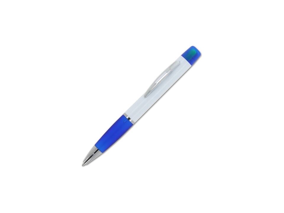 Ball pen Hawaii with tri-colour highlighter 2