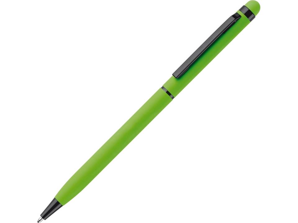 Metal ballpen stylus rubberied 6