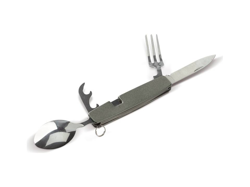 Foldable cutlery in multitool 10