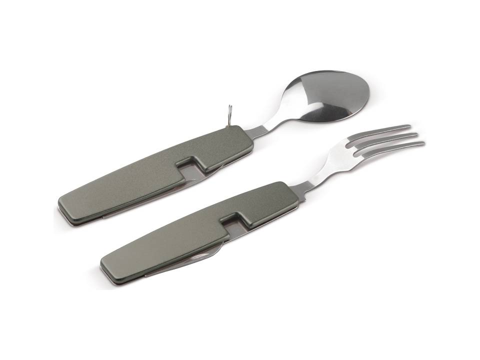 Foldable cutlery in multitool 12