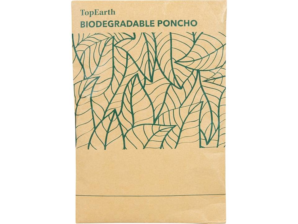 Biodegradable poncho 3