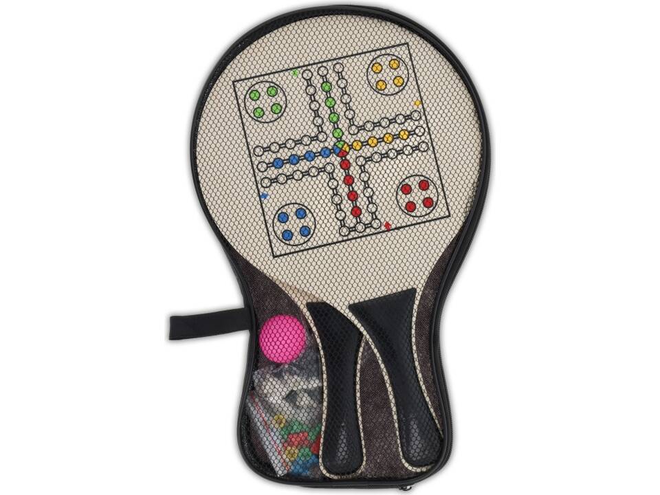 MDF Beach Tennis with chess surface 2