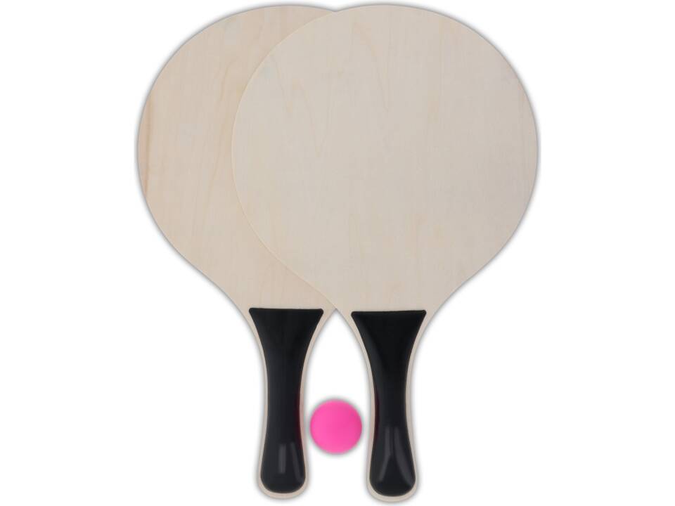 MDF Beach Tennis with chess surface 1