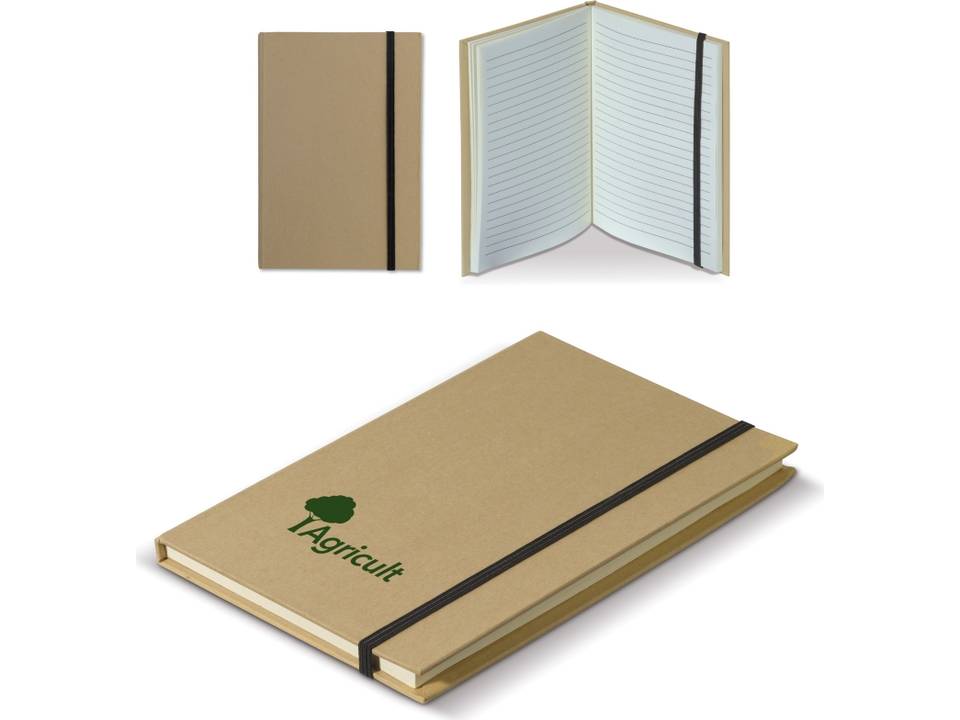 Cardboard notebook A5 1