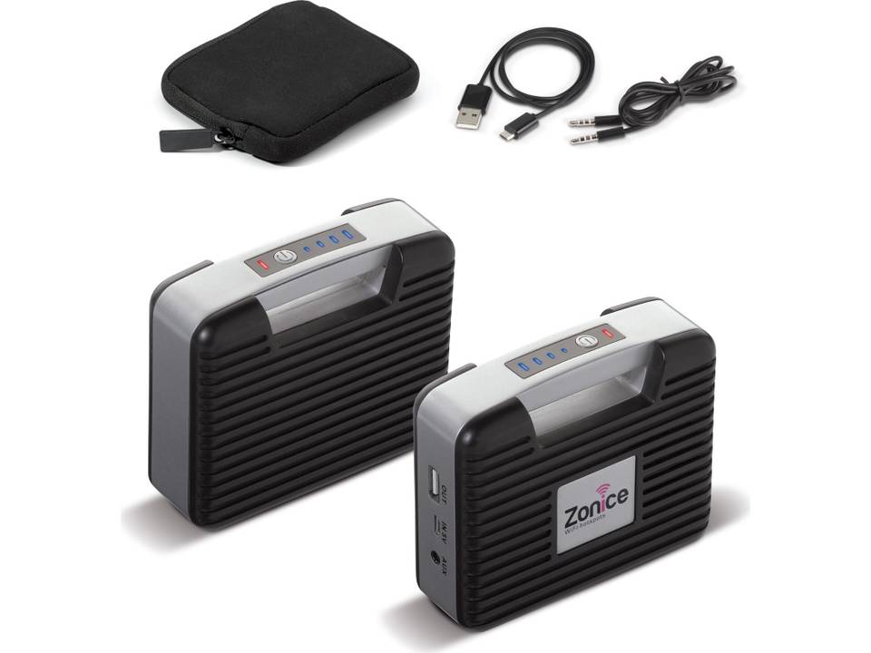 Portable Speaker Vibe with powerbank 3