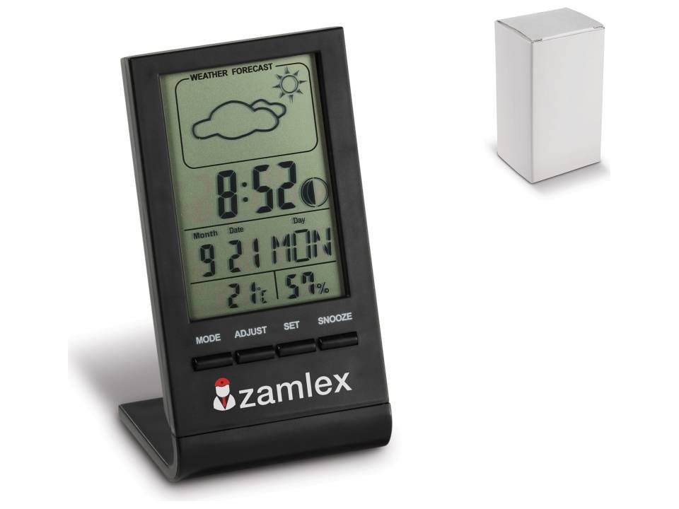 Electric Weather Station Black 1