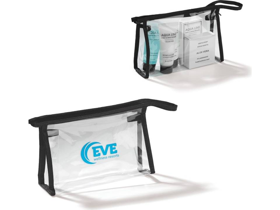 Transparent toilet bag 2