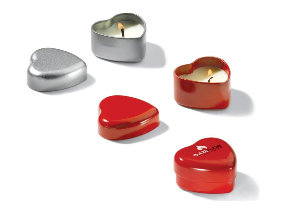 Scented candle heart 3