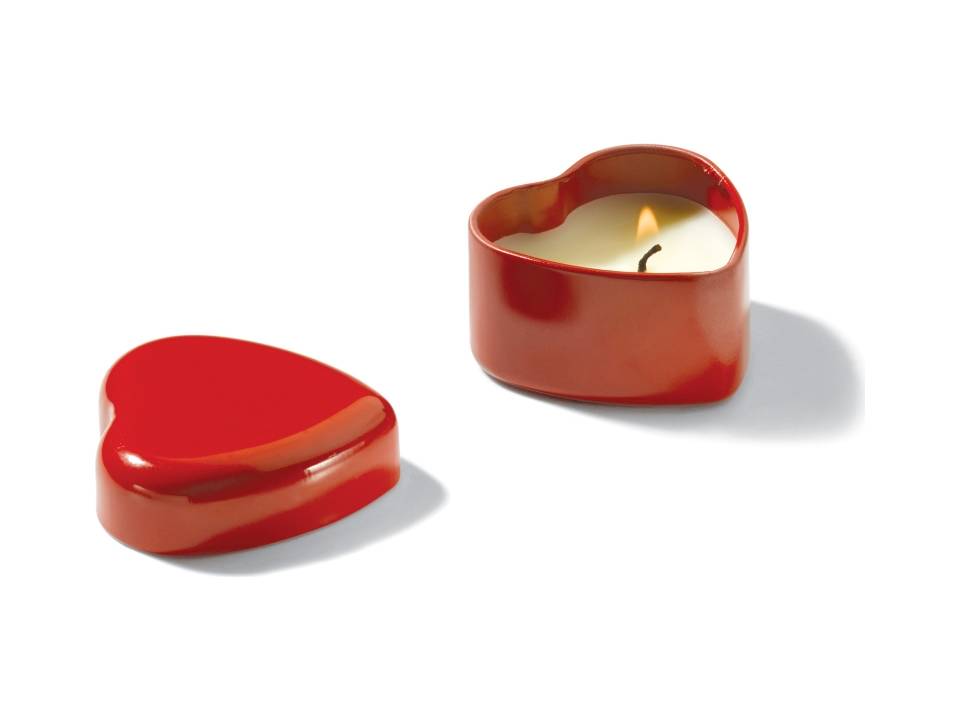 Scented candle heart 2
