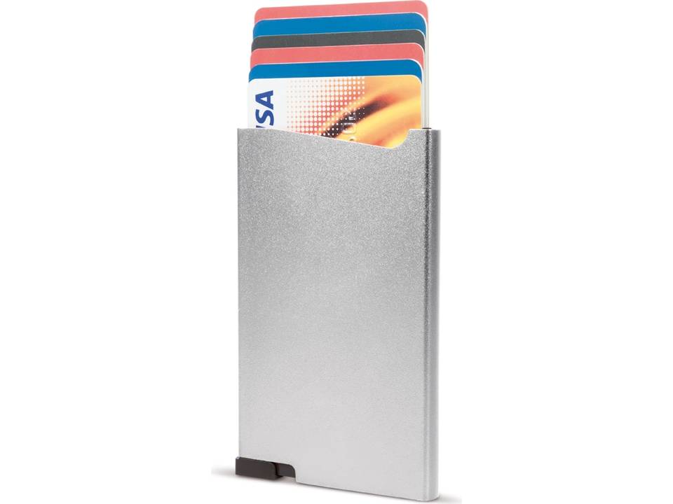 Aluminium card holder 18