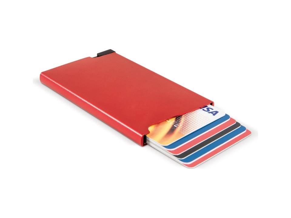 Aluminium card holder 12