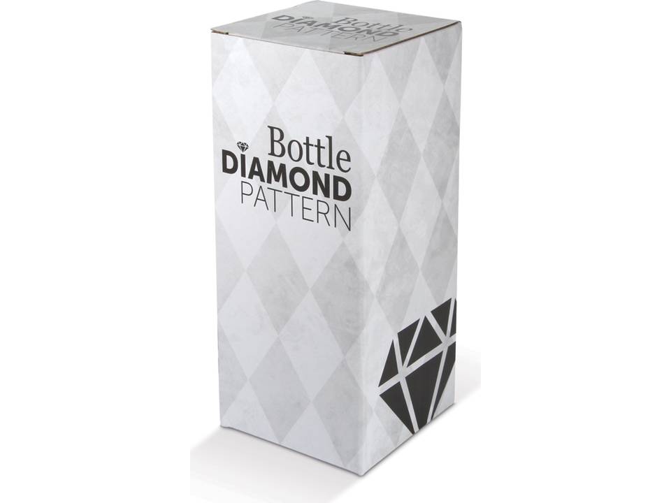 Bottle diamond pattern 450ml 8