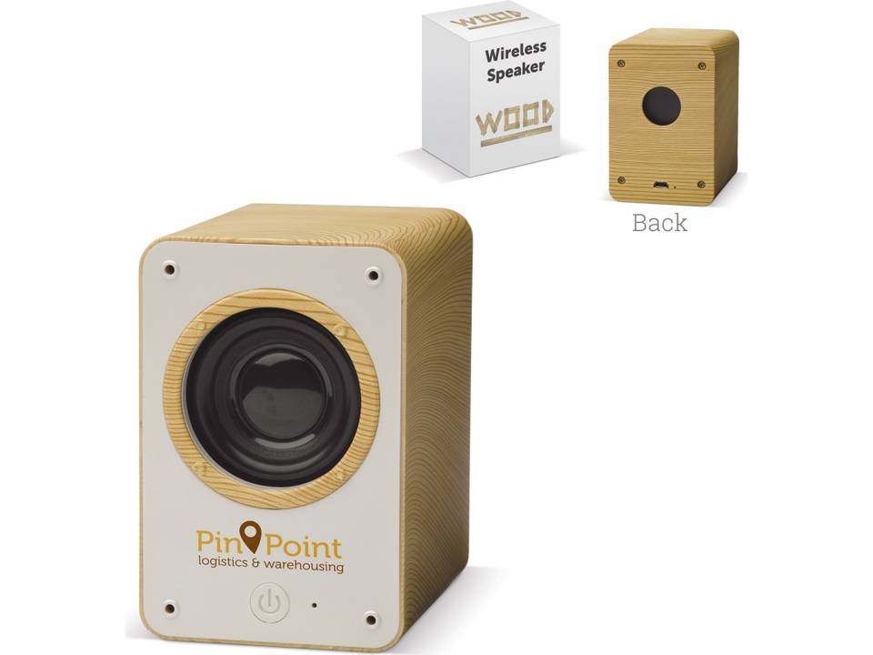 Classic wireless wood speaker 1