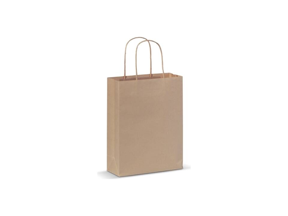 Kraft paper bag 90g/m² 22x18x8cm 2