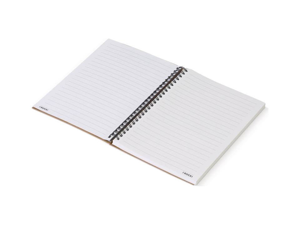 Rock paper notebook A5 3