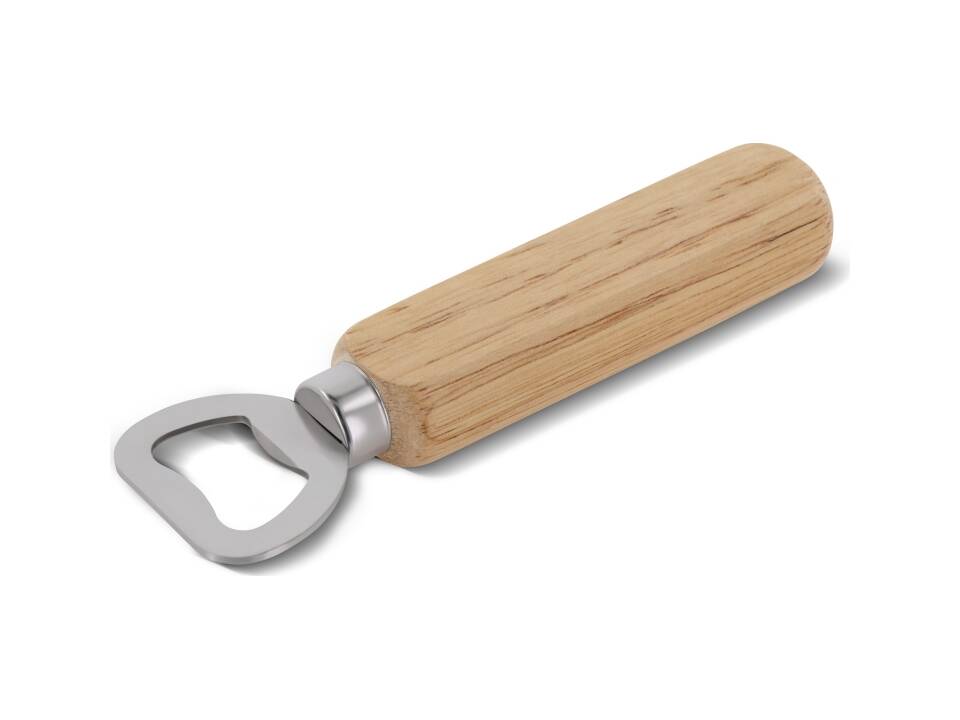 Bottle opener with wooden handle 3
