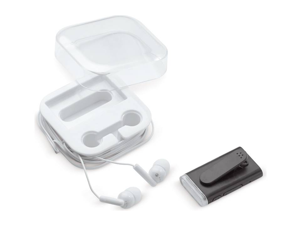 Earbuds & wireless music receiver 10