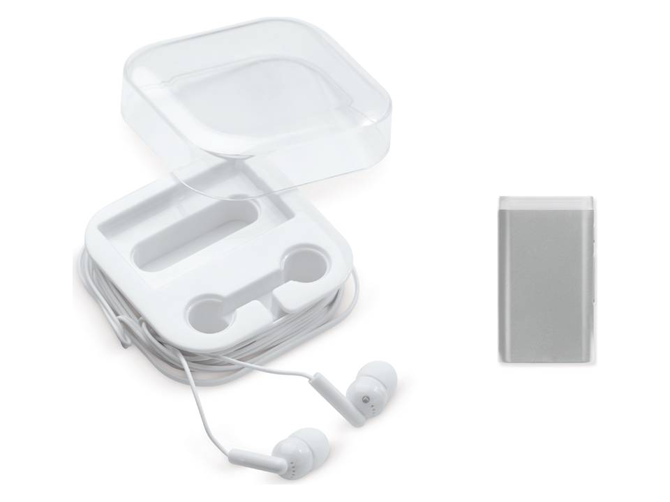 Earbuds & wireless music receiver 8