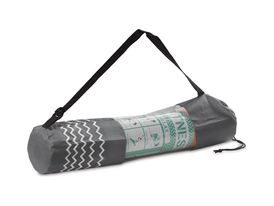 Fitness-yoga mat with carrier 12