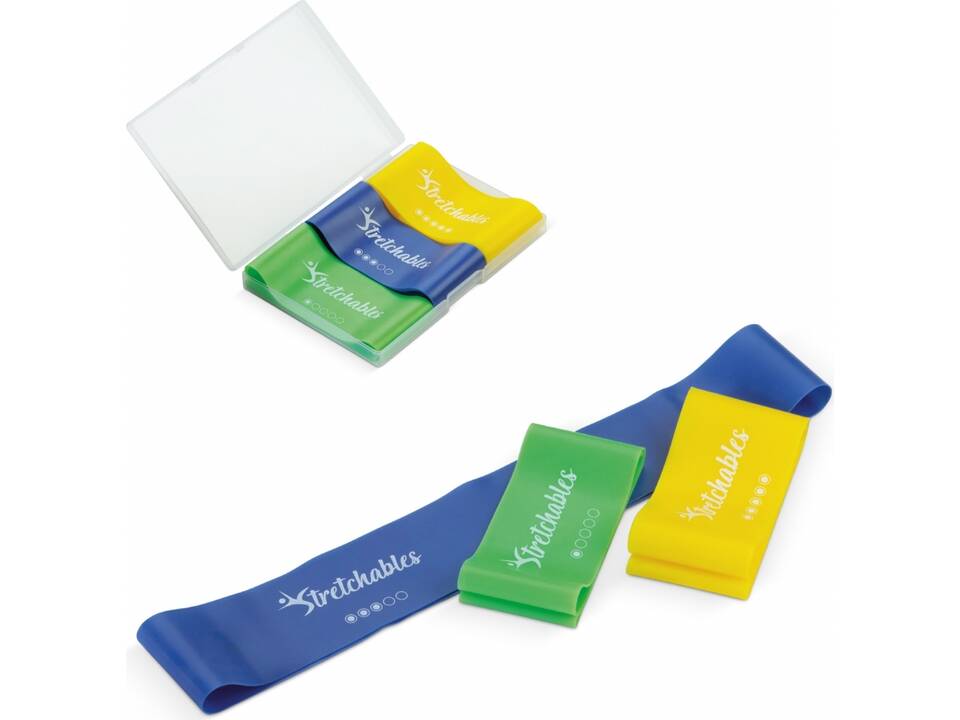 Fitness resistance band set