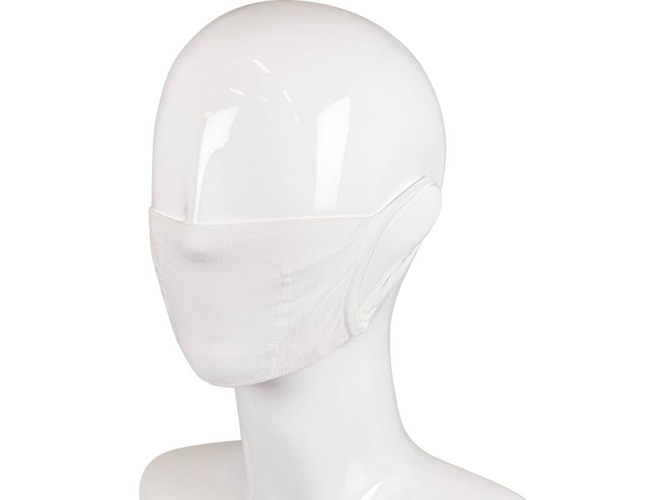 Double layer re-usable face mask with space for filter 3