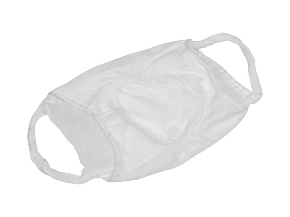 Double layer re-usable face mask with space for filter 1