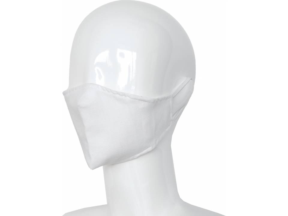 Re-usable 2-layer face mask with anti-bacterial filter 4