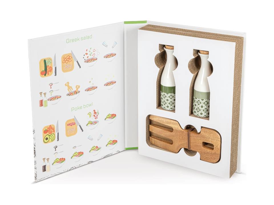 Salad set oil & vinegar 1