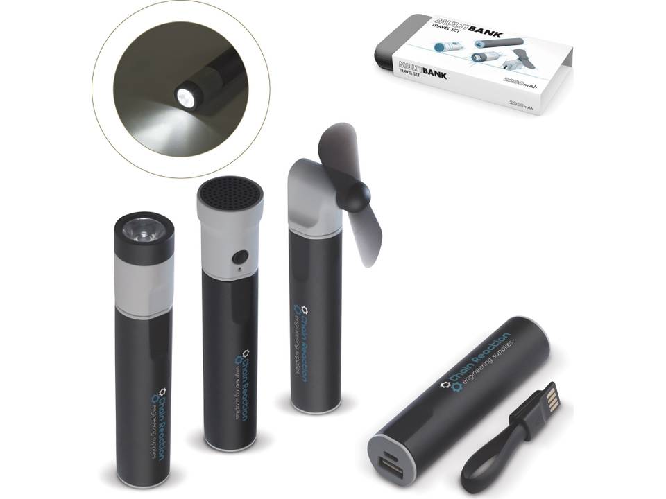 Power Travel Set 2200mAh 2