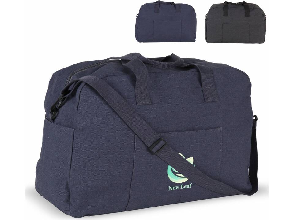 Travelbag recycled canvas