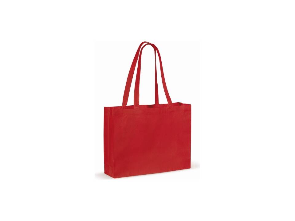 Recycled cotton bag with gusset 140g/m² 49x14x37cm 5