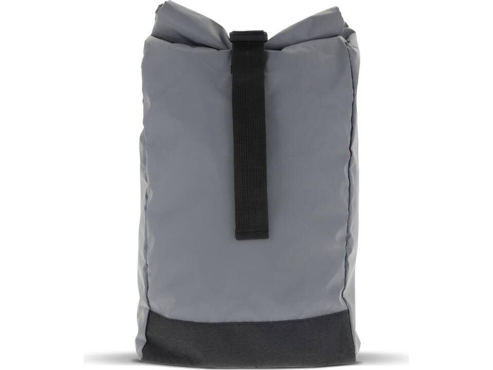 Reflective roll top backpack 26x13x50cm 1