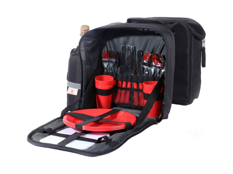 Double picnic bicycle pannier 3