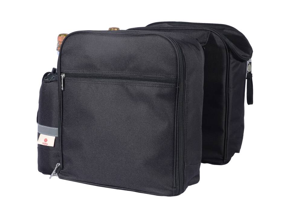 Double picnic bicycle pannier 2