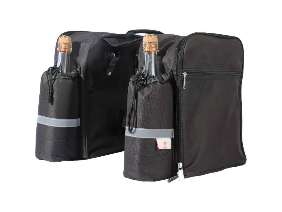 Double picnic bicycle pannier 6