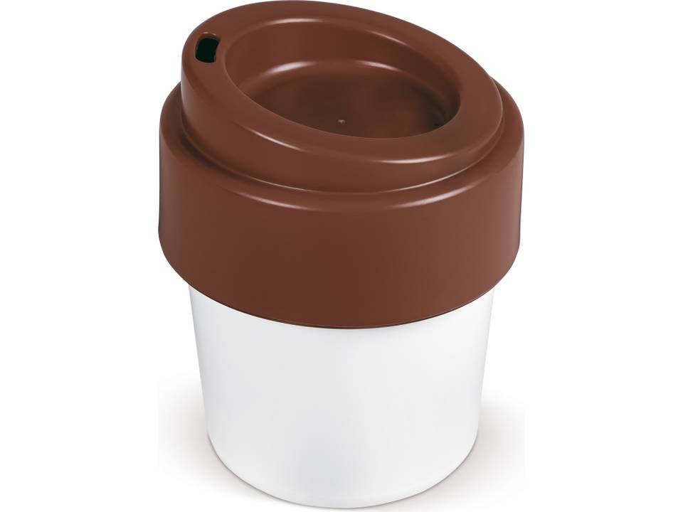 Hot-but-cool coffeecup with lid - 240 ml 4