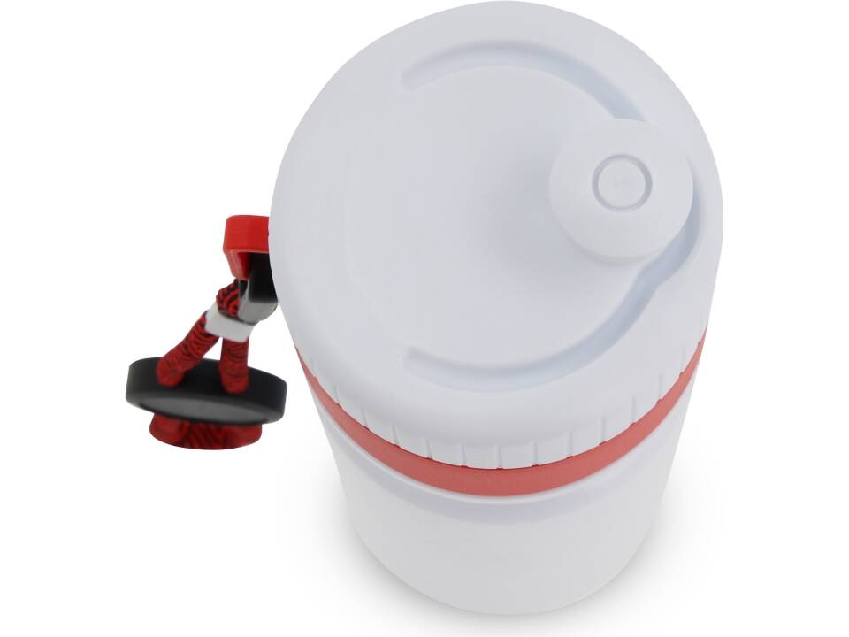 Sports bottle with edge and cord 750ml 12