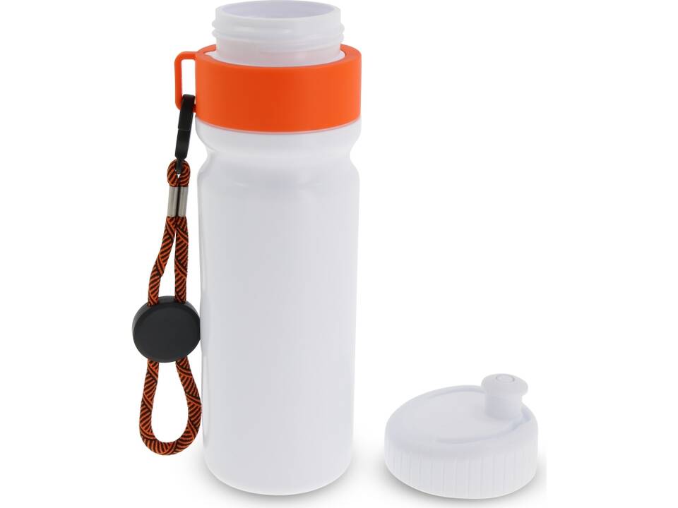 Sports bottle with edge and cord 750ml 26