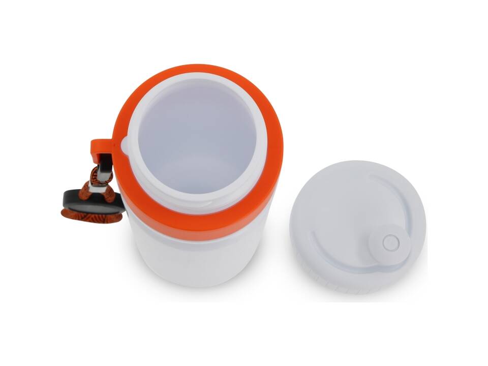 Sports bottle with edge and cord 750ml 23