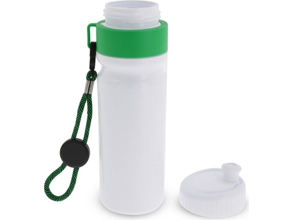 Sports bottle with edge and cord 750ml 30