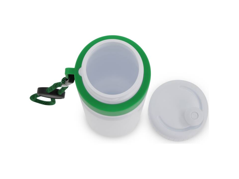 Sports bottle with edge and cord 750ml 28