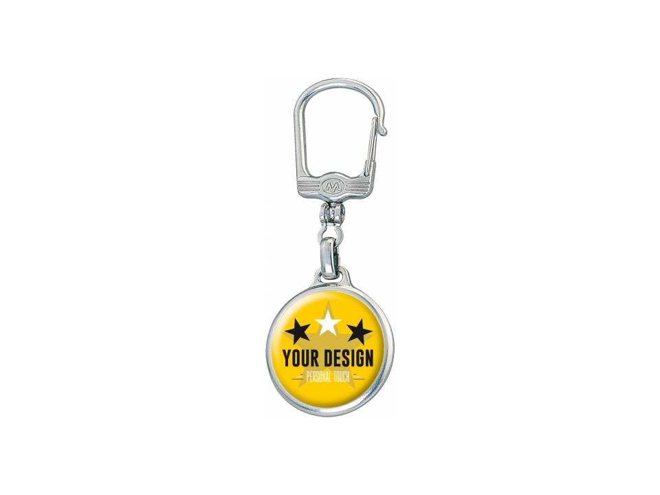 Keyring Metal round 2